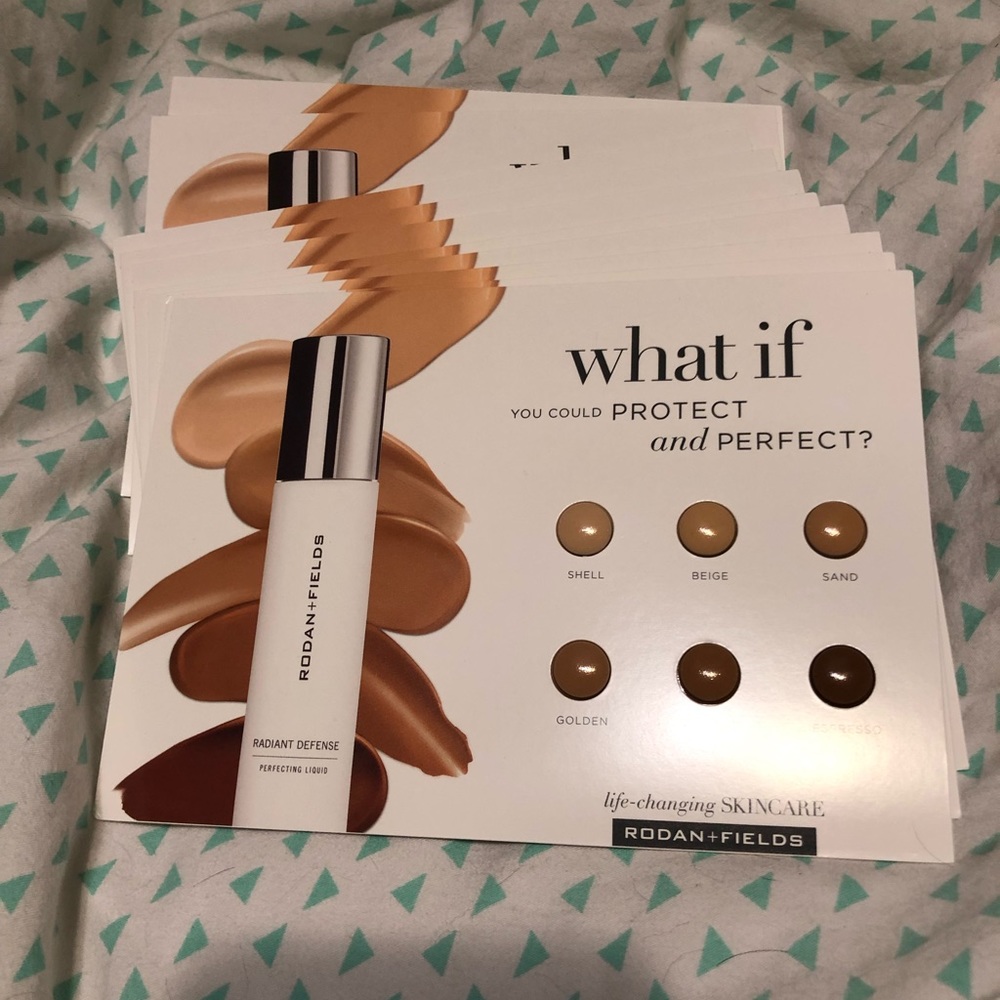 10 Rodan and Fields Radiant Defense Samples